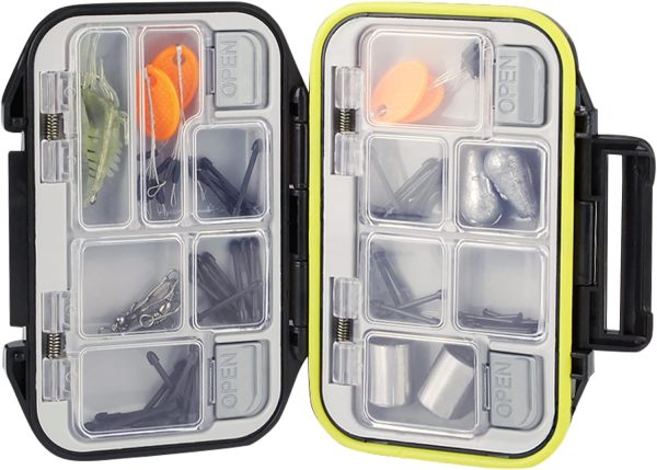 Guyuyii Small Tackle Box - Waterproof, Double-Sided Organizer for Fishing Trips and Outdoor Adventures - Perfect for Anglers, Fishermen, and Fishing Enthusiasts - Image 6